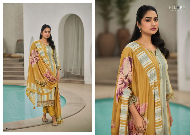 Summer Garden By Kilory Jam Cotton Dress Material Wholesale Market In Surat